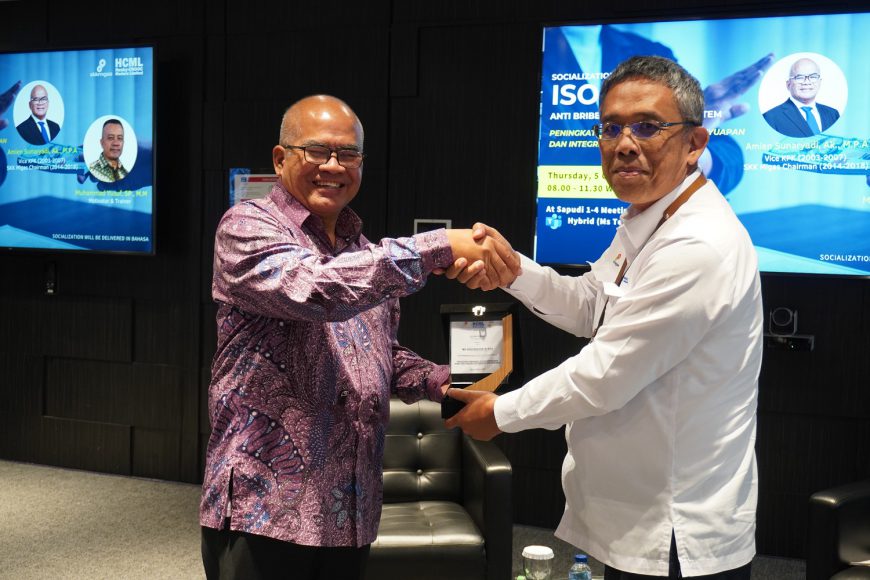 Dedikasi Dalam Mencegah Penyuapan di Lingkungan Kantor, HCML Memberikan Pemahaman ISO 37001