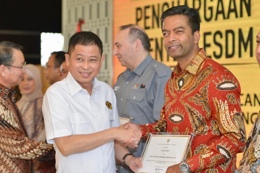 HCML Raih Penghargaan dari Menteri ESDM